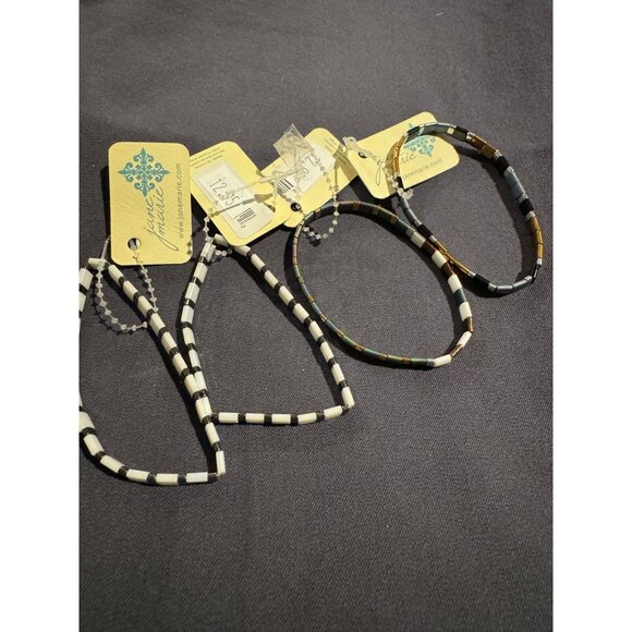 Jane Marie Stretch Thin Bracelets Bundle Of 4 NWT - Picture 4 of 6